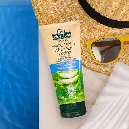 Aloe Vera After Sun Lotion 200ml - Aloe Pura - After Sun Lotion - Eco Natural Products