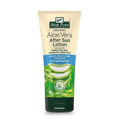 Aloe Vera After Sun Lotion 200ml - Aloe Pura - After Sun Lotion - Eco Natural Products
