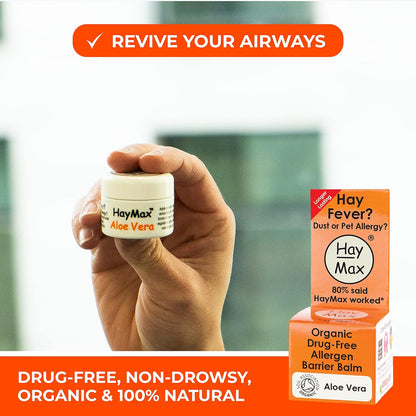 Aloe Vera Allergen Barrier Balm 5ml - HayMax - Barrier Balm - Eco Natural Products