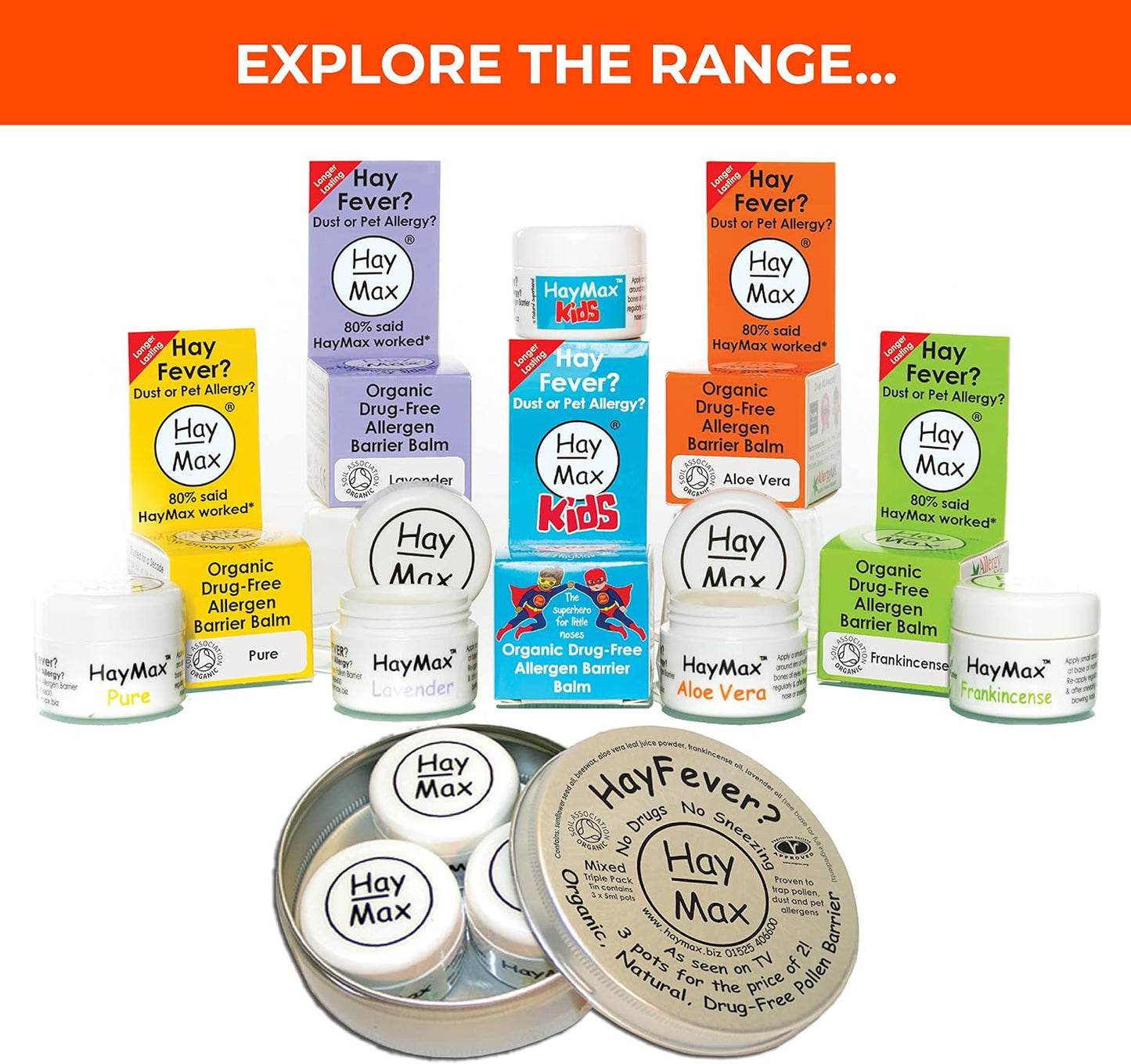 Aloe Vera Allergen Barrier Balm 5ml - HayMax - Barrier Balm - Eco Natural Products