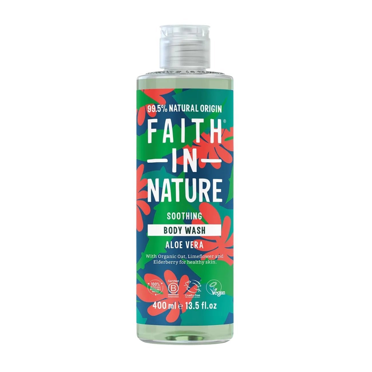 Aloe Vera Body Wash 400ml - Faith in Nature - Body Wash - Faith in Nature