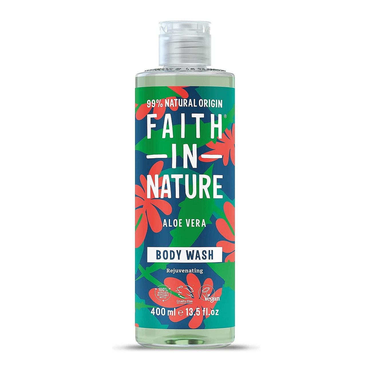 Aloe Vera Body Wash 400ml - Eco Natural Products - Faith in Nature - Body Wash