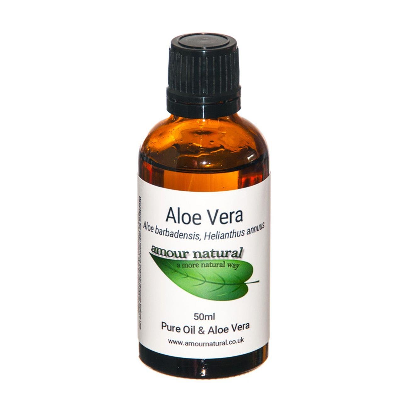 Aloe Vera Infused Oil 50ml - Amour Natural - Infused Oil - Eco Natural Products