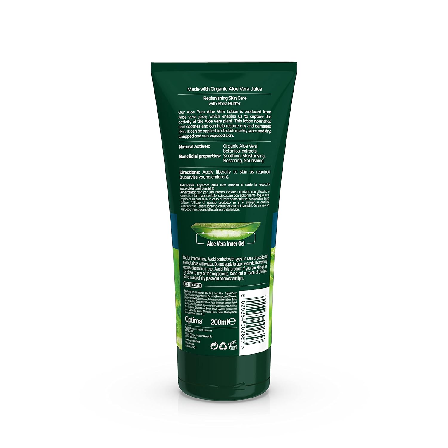 Aloe Vera Nutritious Lotion 200ml - Eco Natural Products - Aloe Pura - Lotion