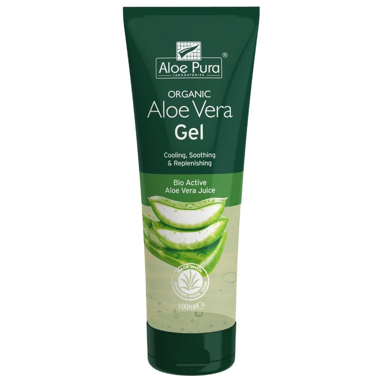 Aloe Vera Skin Gel 100ml - Eco Natural Products - Aloe Pura - Gel