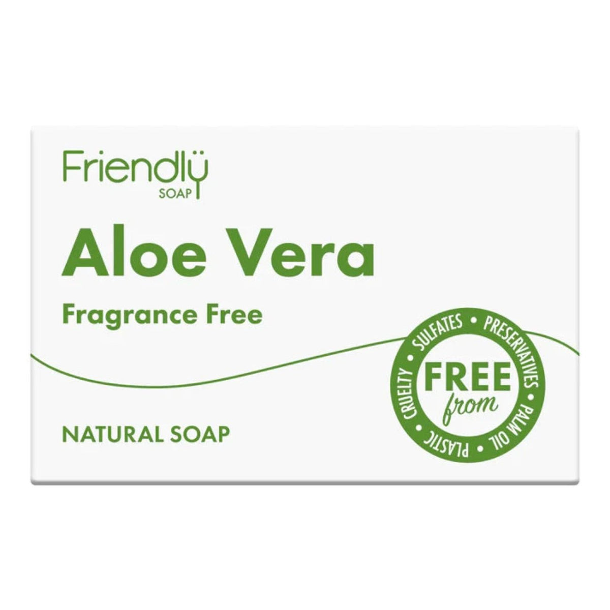 Aloe Vera Soap 95g - Friendly Soap - Bar Soap - Eco Natural Products