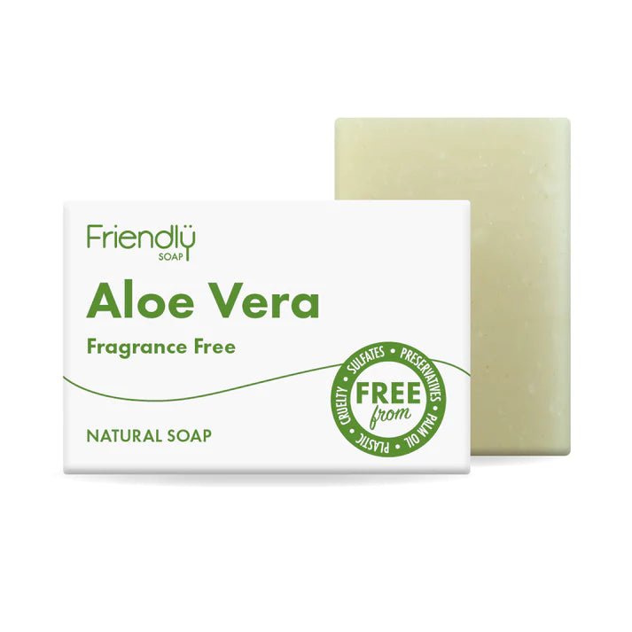 Aloe Vera Soap 95g - Friendly Soap - Bar Soap - Eco Natural Products