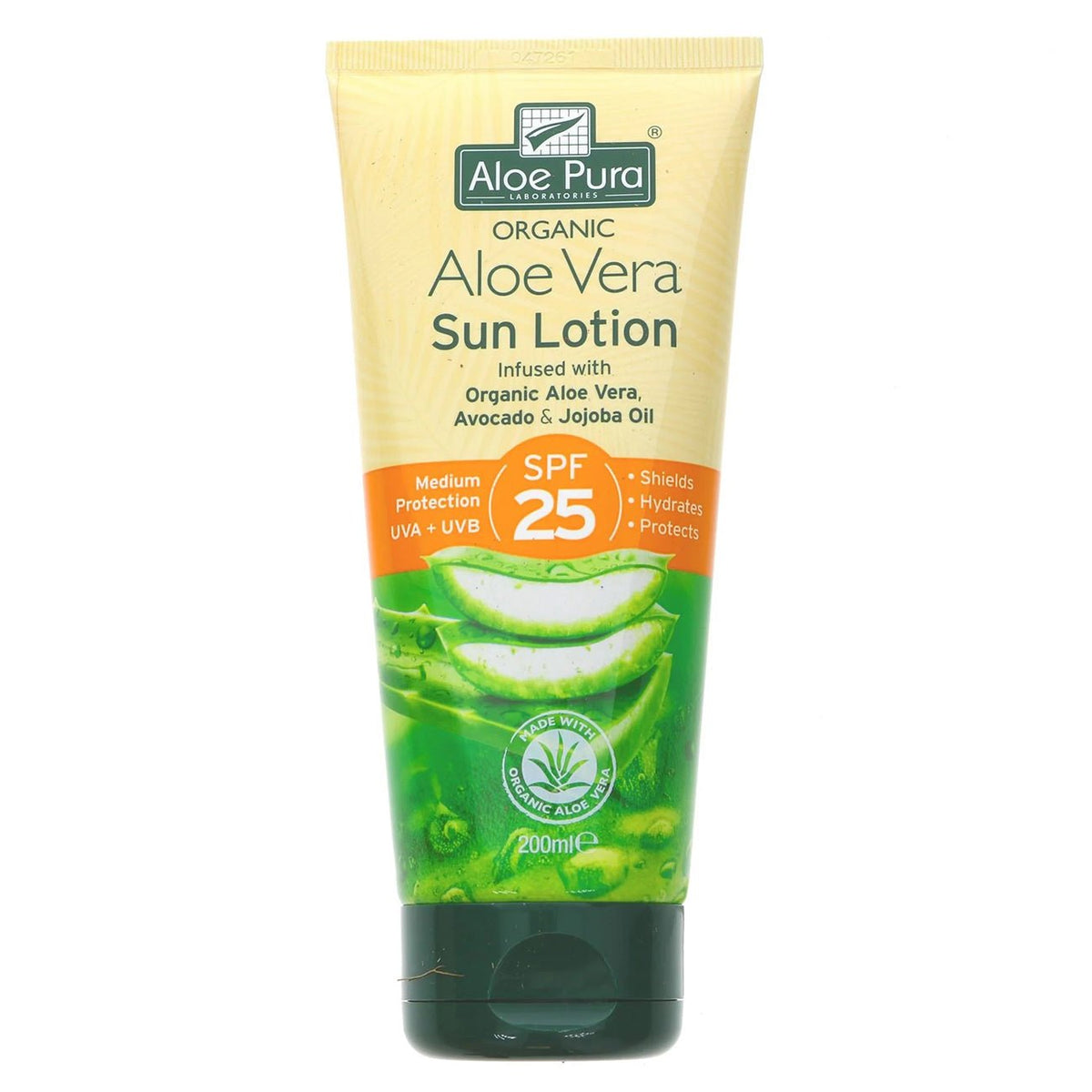 Aloe Vera Sun Lotion SPF25 200ml - Aloe Pura - Sun Lotion - Eco Natural Products