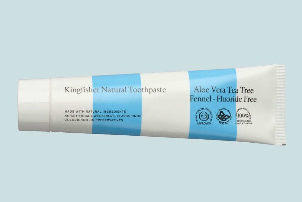 Aloe Vera Tea Tree Fennel Toothpaste 100ml - Kingfisher - Toothpaste - Eco Natural Products