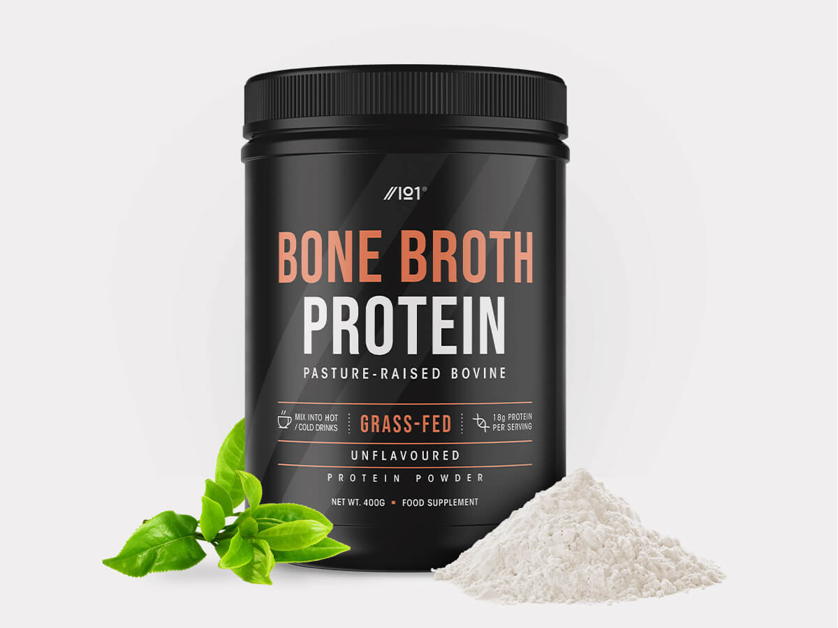Alpha01 Bone Broth Beef Protein Powder 400g