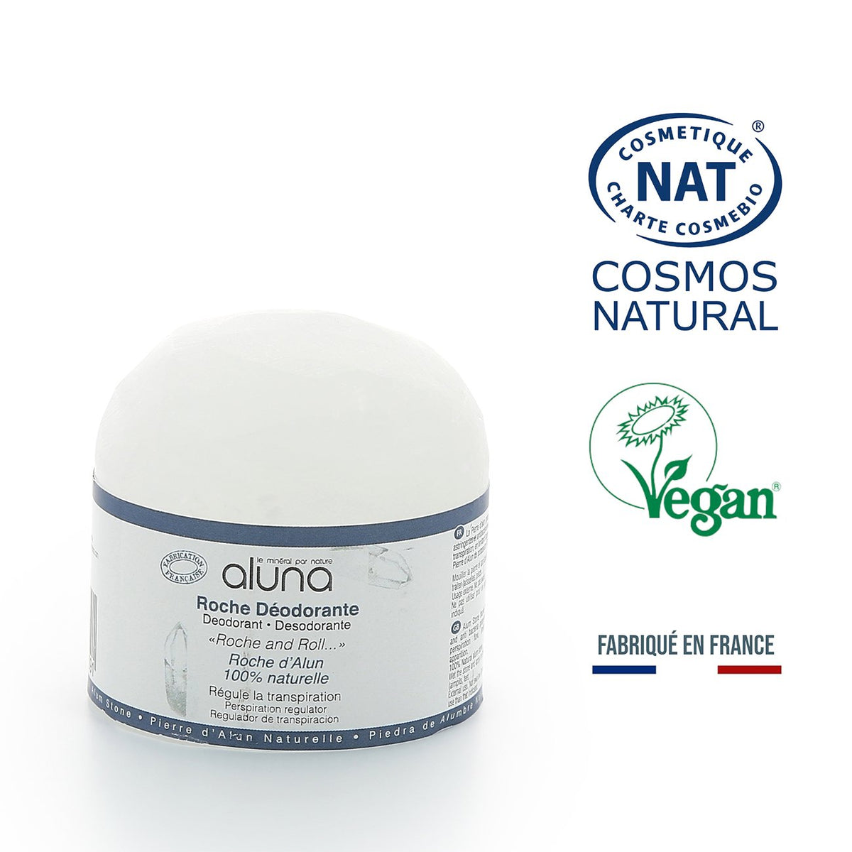 Alum Block Paper Ring 150g - Aluna - Deodorant - Eco Natural Products