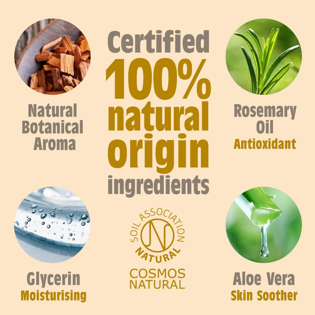 Amber and Sandalwood Roll - On Deodorant 75g - Salt Of the Earth - Deodorants - Eco Natural Products