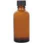 Amber Glass Bottle with Plain Cap 50ml 1pc - Absolute Aromas - Empty Jar - Eco Natural Products
