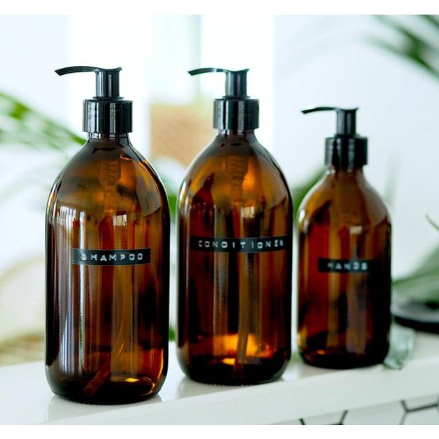 Amber Glass Spray Bottle 500ml - Acala - Storage & Organization - Eco Natural Products