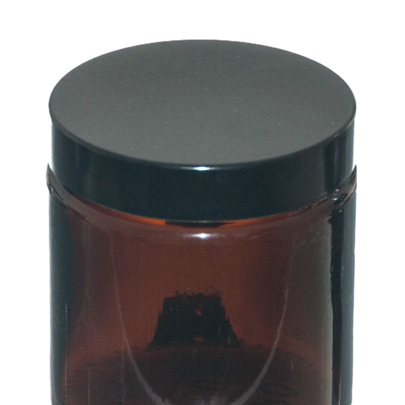 Amber Jar with Lid 120ml - Amour Natural - Empty Jar - Eco Natural Products