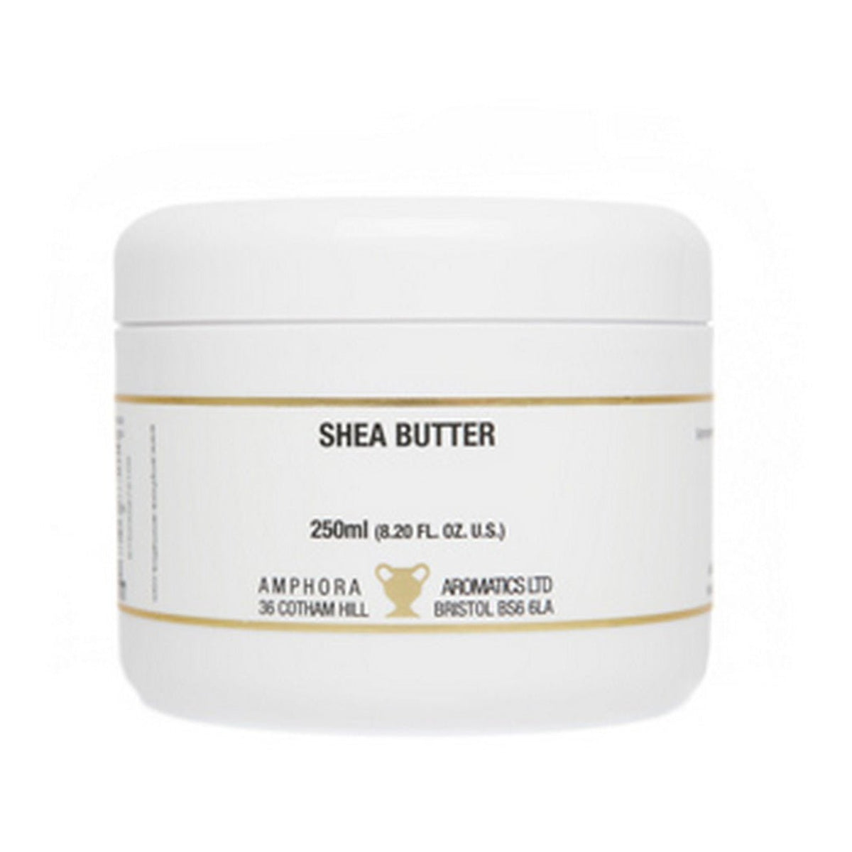 Amphora Aromatics Shea Nut Butter Base Preparation Tub 250ml front of pack