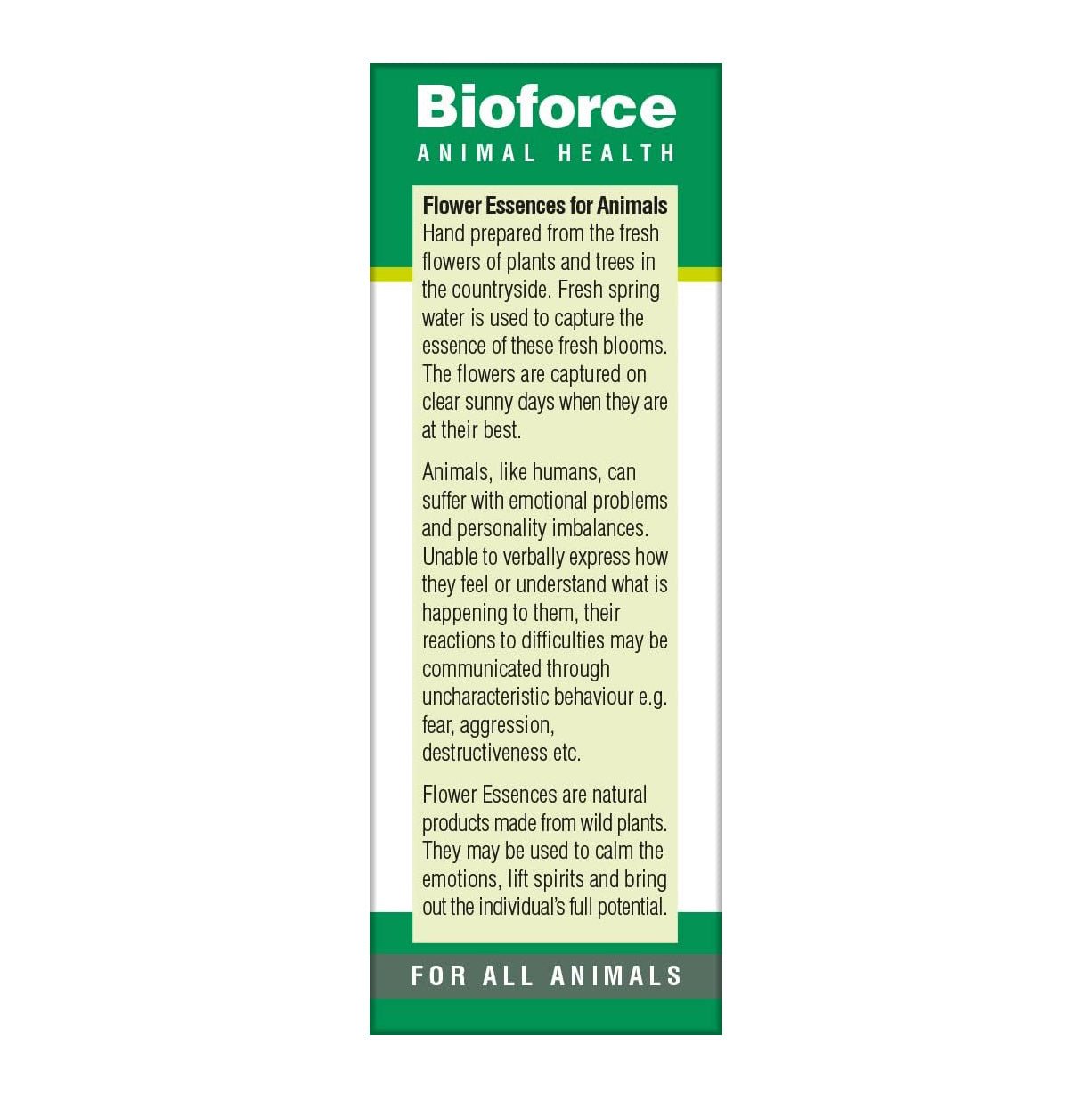Animal Essence Emergency 30ml - BioForce - Animal Essence - Eco Natural Products
