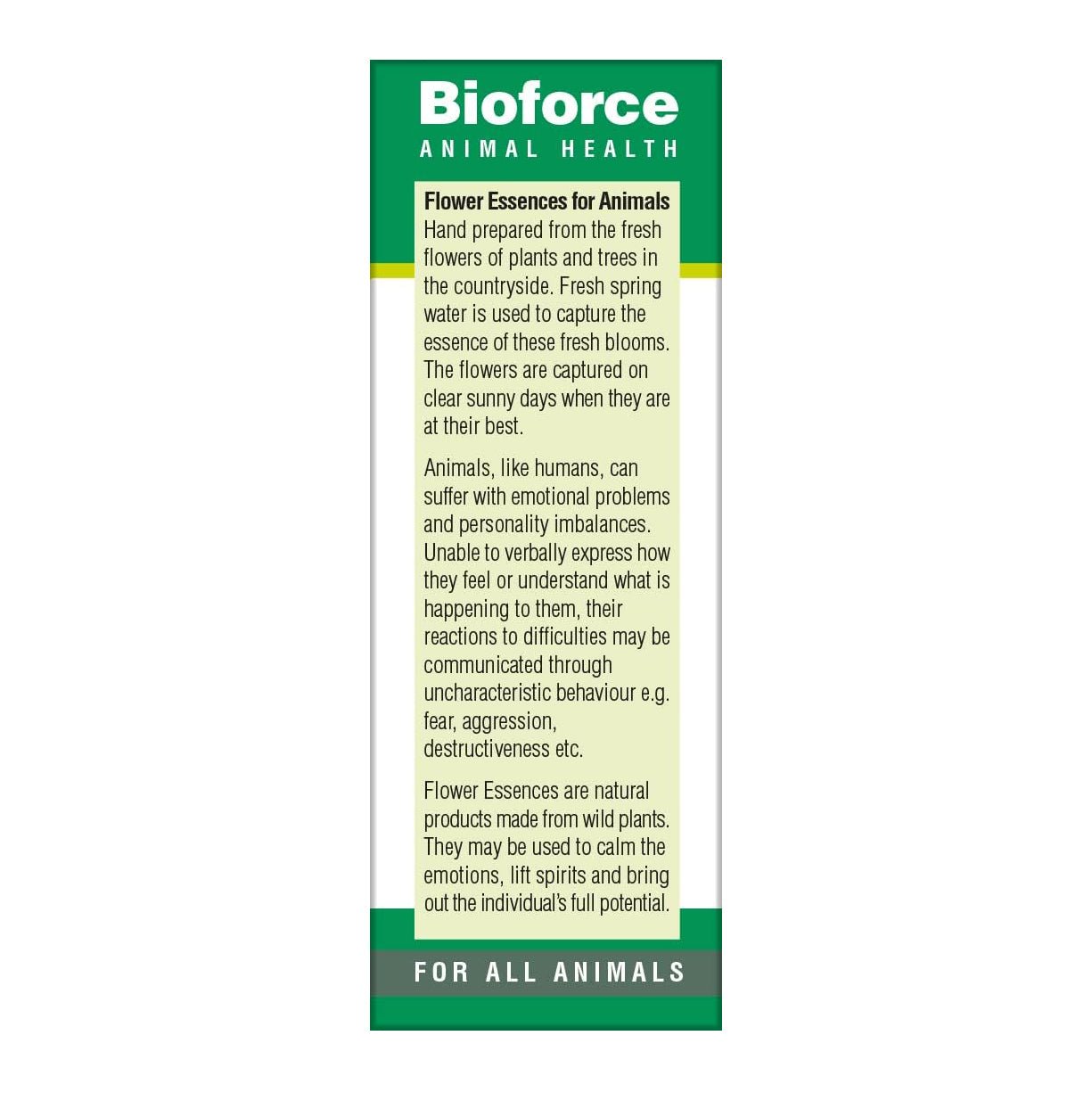 Animal Essence Over Dominant 30ml - Eco Natural Products - BioForce - Animal Essence