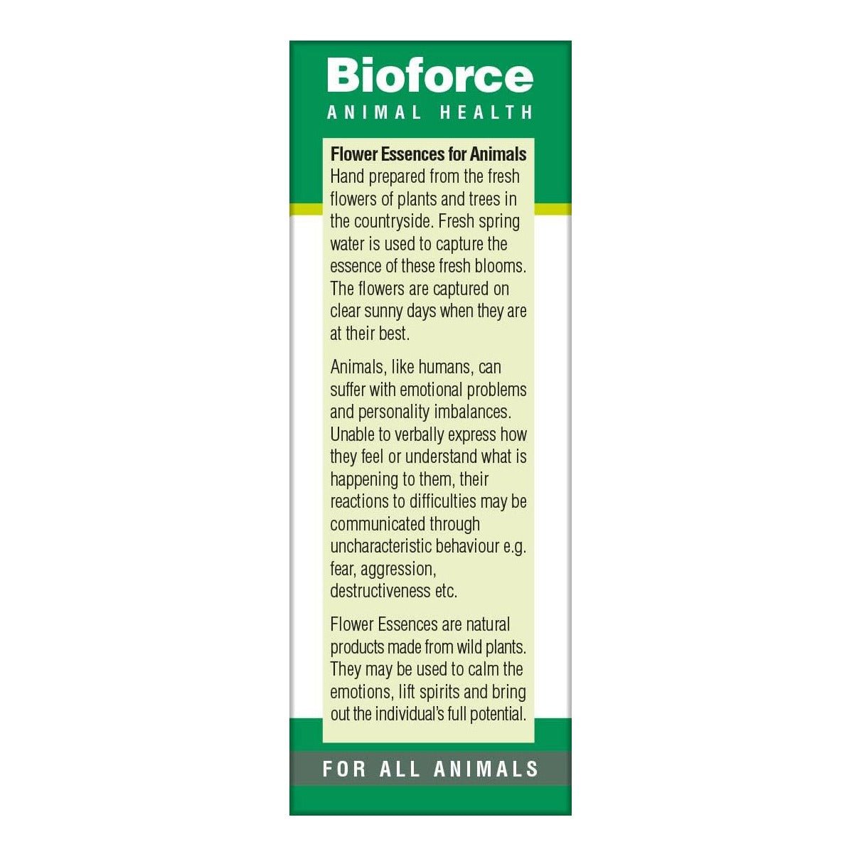 Animal Essence Separation 30ml - BioForce - Animal Essence - Eco Natural Products