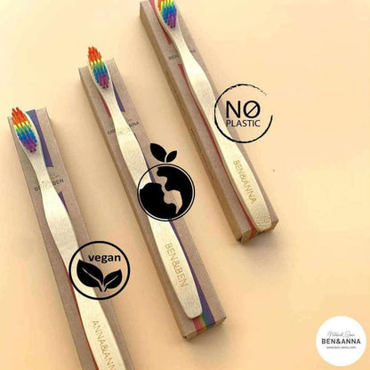 Anna & Anna Equality Bamboo Toothbrush - Ben & Anna - Toothbrush - Eco Natural Products