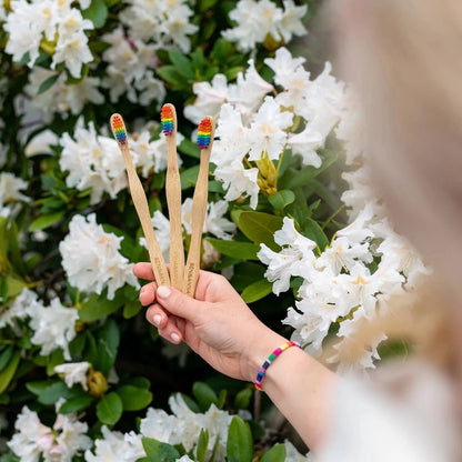Anna & Anna Equality Bamboo Toothbrush - Ben & Anna - Toothbrush - Eco Natural Products