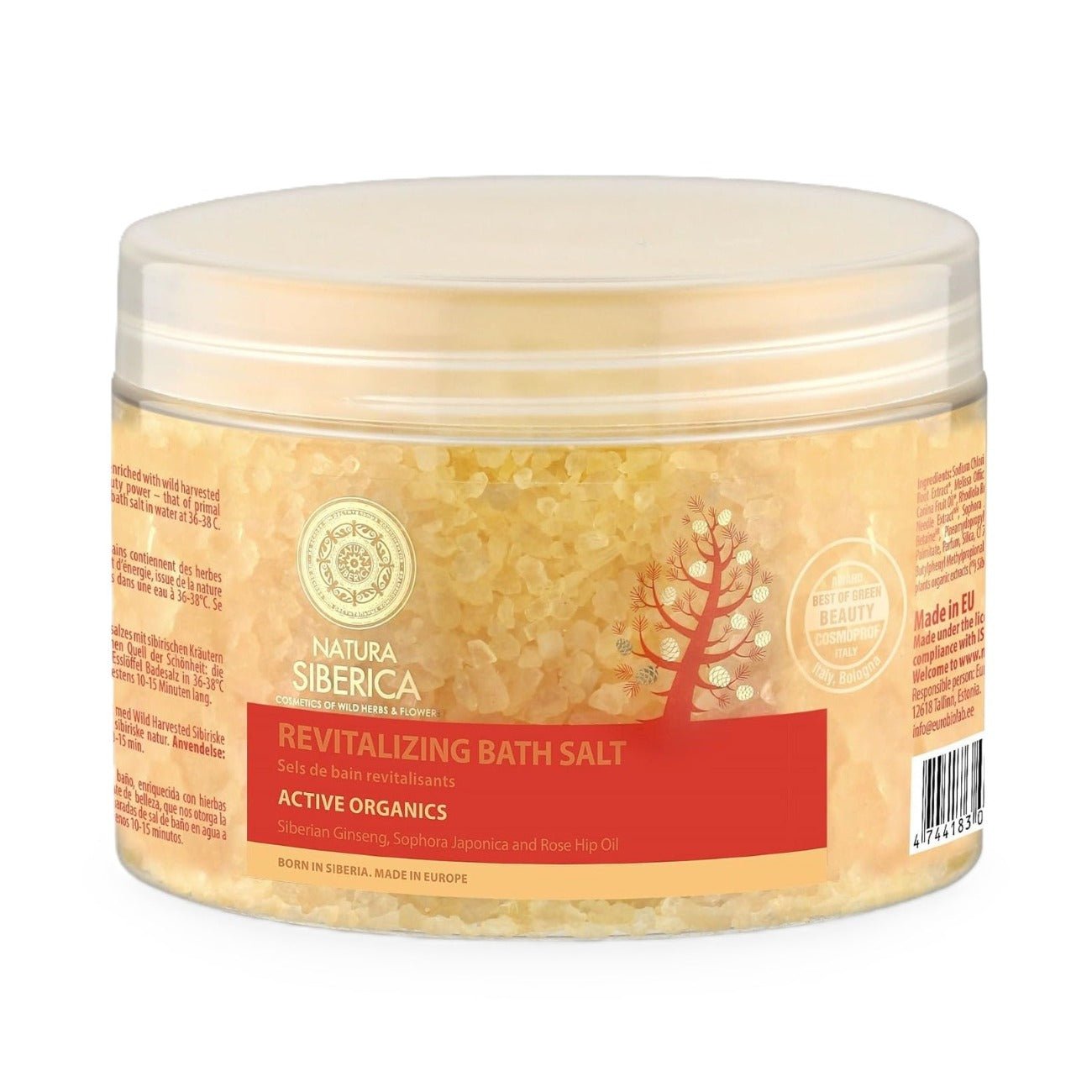 Anti - Age Revitalizing Skin Bath Salt 700g - Eco Natural Products - Natura Siberica - Bath Preparations