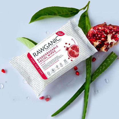 Anti - Ageing Organic Facial Wipes - Rawganic - Face Wipes - Eco Natural Products