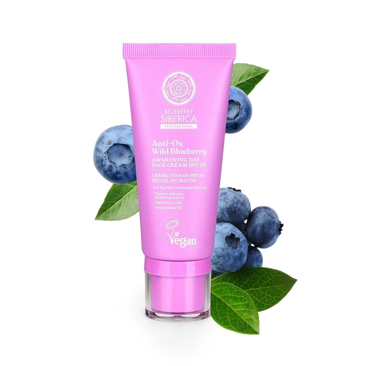 Anti - OX Wild Blueberry Day Face Cream SPF20 50ml - Eco Natural Products - Natura Siberica - Face cream