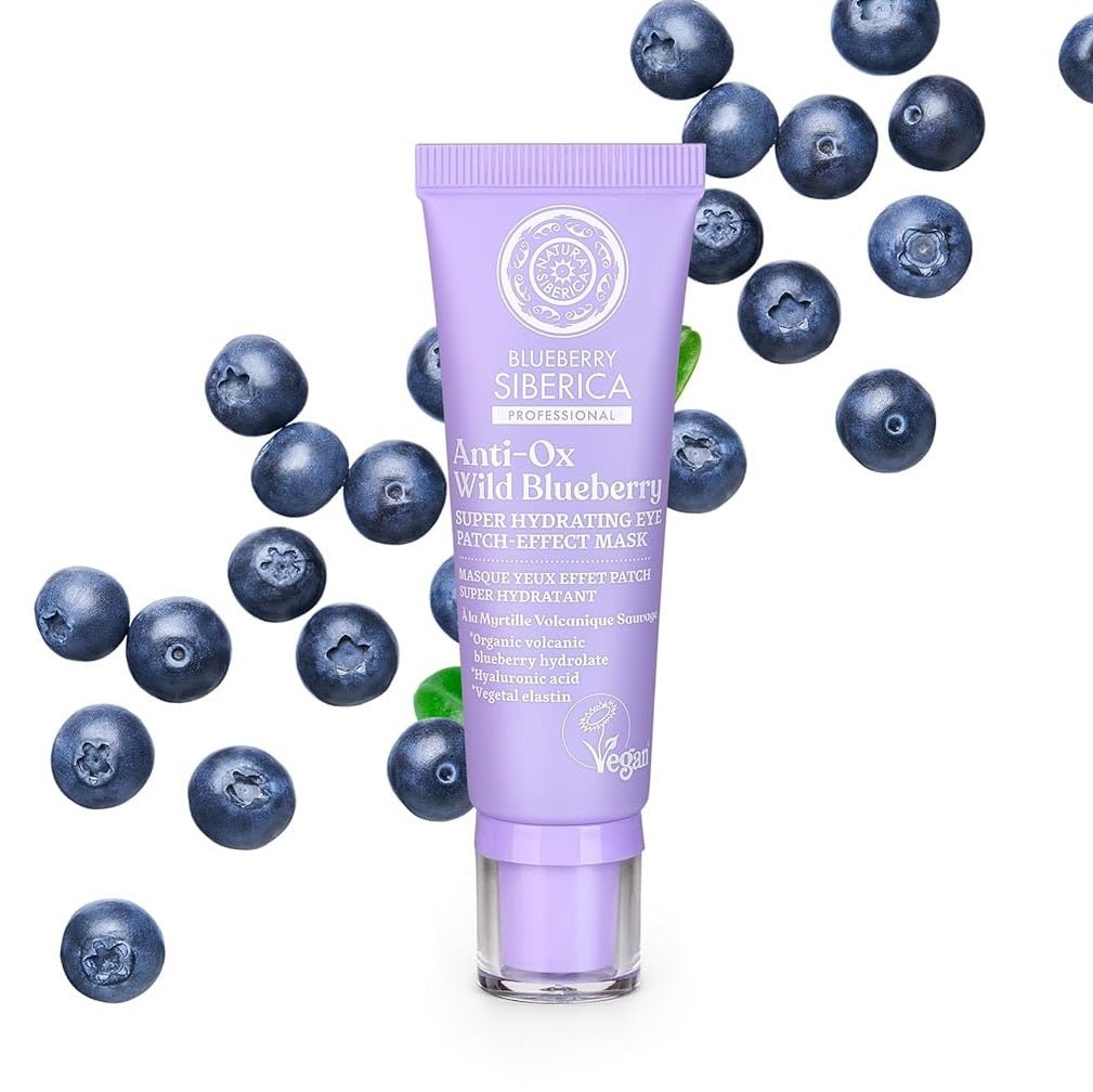 Anti - OX Wild Blueberry Eye Patch - effect Mask 30ml - Eco Natural Products - Natura Siberica - face mask