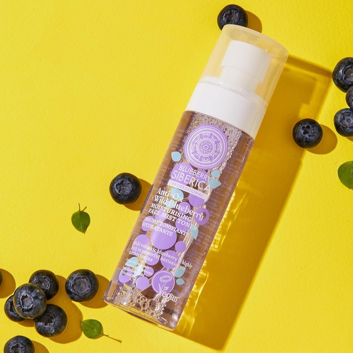 Anti - OX Wild Blueberry Face Mist Toner 100ml - Natura Siberica - Face toner - Eco Natural Products