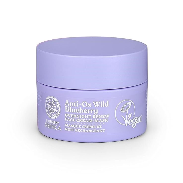 Anti - OX Wild Blueberry Overnight Face Mask 50ml - Natura Siberica - Face mask - Eco Natural Products