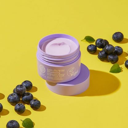 Anti - OX Wild Blueberry Overnight Face Mask 50ml - Natura Siberica - Face mask - Eco Natural Products