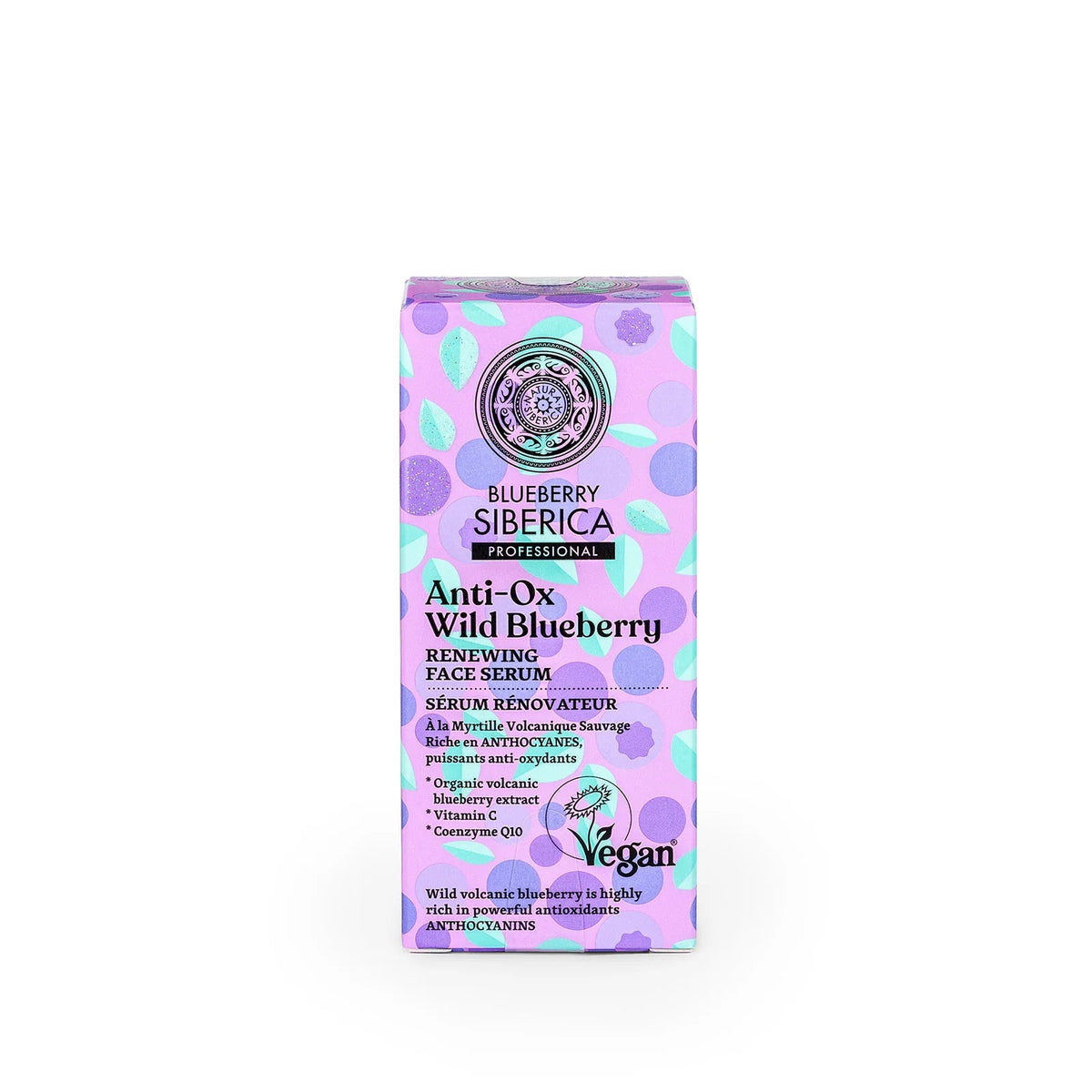Anti - OX Wild Blueberry Renewing Face Serum 30ml - Natura Siberica - Face Serum - Eco Natural Products