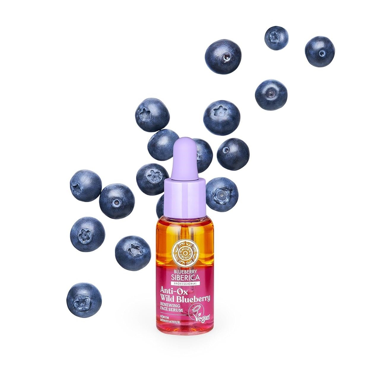 Anti - OX Wild Blueberry Renewing Face Serum 30ml - Natura Siberica - Face Serum - Eco Natural Products