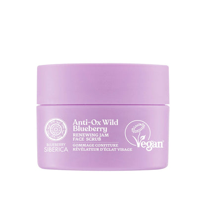 Anti - OX Wild Blueberry Renewing Jam Face Scrub 50ml - Natura Siberica - Face scrub - Eco Natural Products