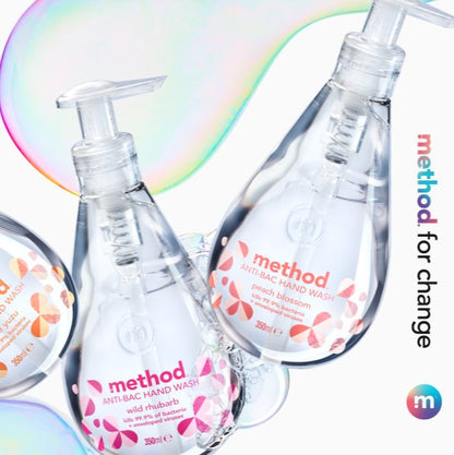 AntiBac Hand Soap Wild Rhubarb 350ml - Method - Hand Soap - Eco Natural Products