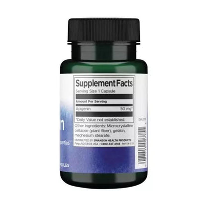 Apigenin 50mg 90 caps - Swanson - Supplement - Eco Natural Products