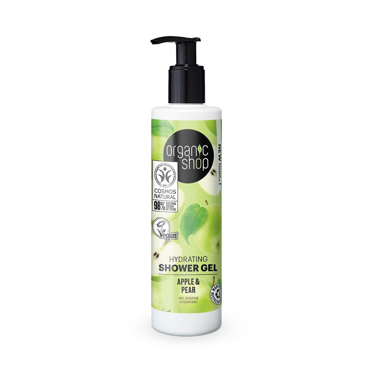 Apple and Pear Hydrating Shower Gel 280ml - Eco Natural Products - Organic Shop - Shower Gel