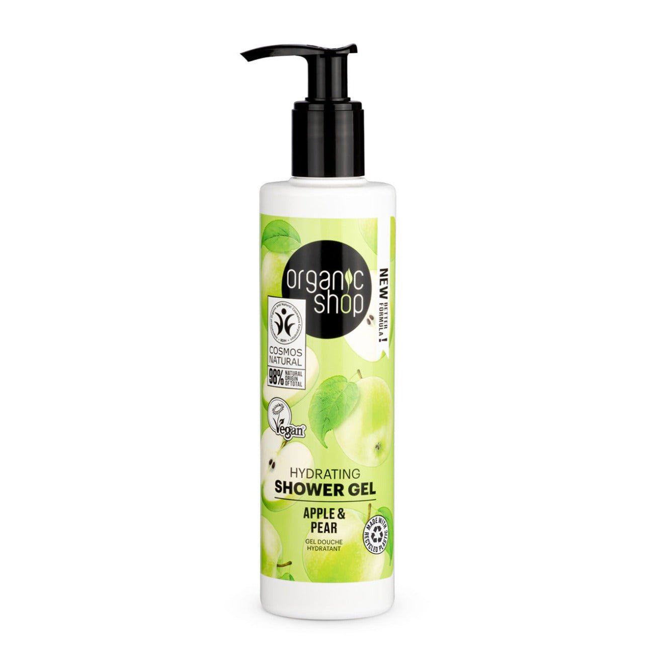 Apple and Pear Hydrating Shower Gel 280ml - Eco Natural Products - Organic Shop - Shower Gel