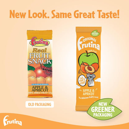 Apple & Apricot Real Fruit Snack 15g - Frutina - Fruit snack - Eco Natural Products