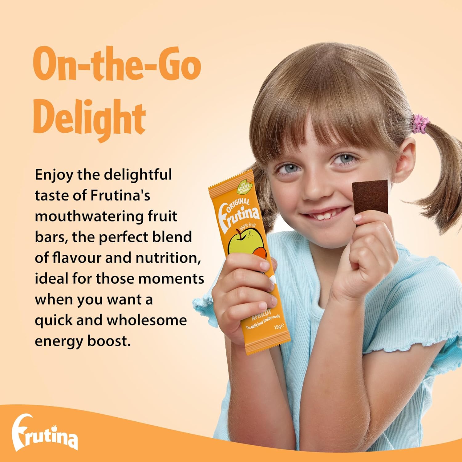 Apple & Apricot Real Fruit Snack 15g - Frutina - Fruit snack - Eco Natural Products