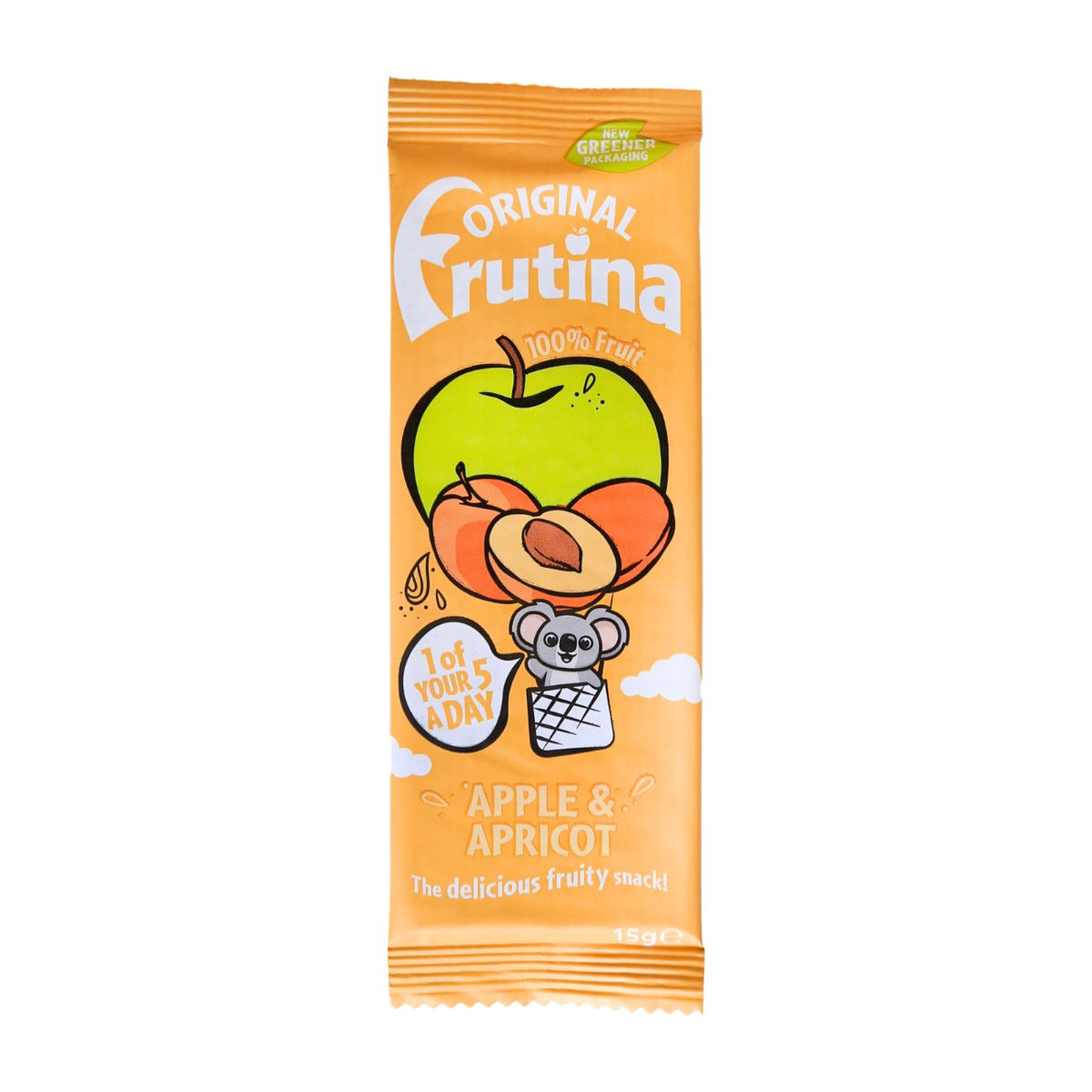 Apple & Apricot Real Fruit Snack 15g - Frutina - Fruit snack - Eco Natural Products