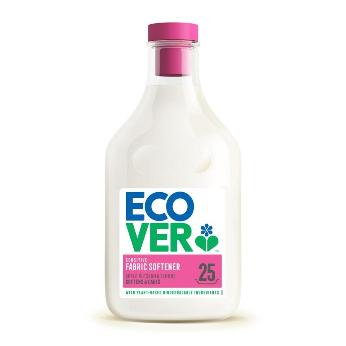 Apple Blossom & Almond Fabric Softener 25 Washes 750ml - Ecover - Fabric Softener - Eco Natural Products