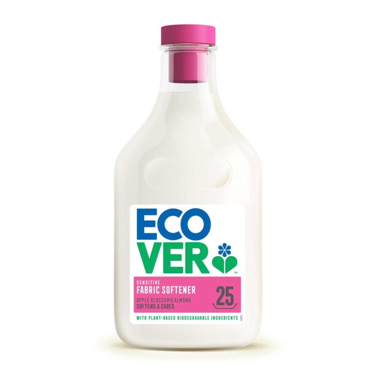 Apple Blossom & Almond Fabric Softener 25 Washes 750ml - Ecover - Fabric Softener - Eco Natural Products