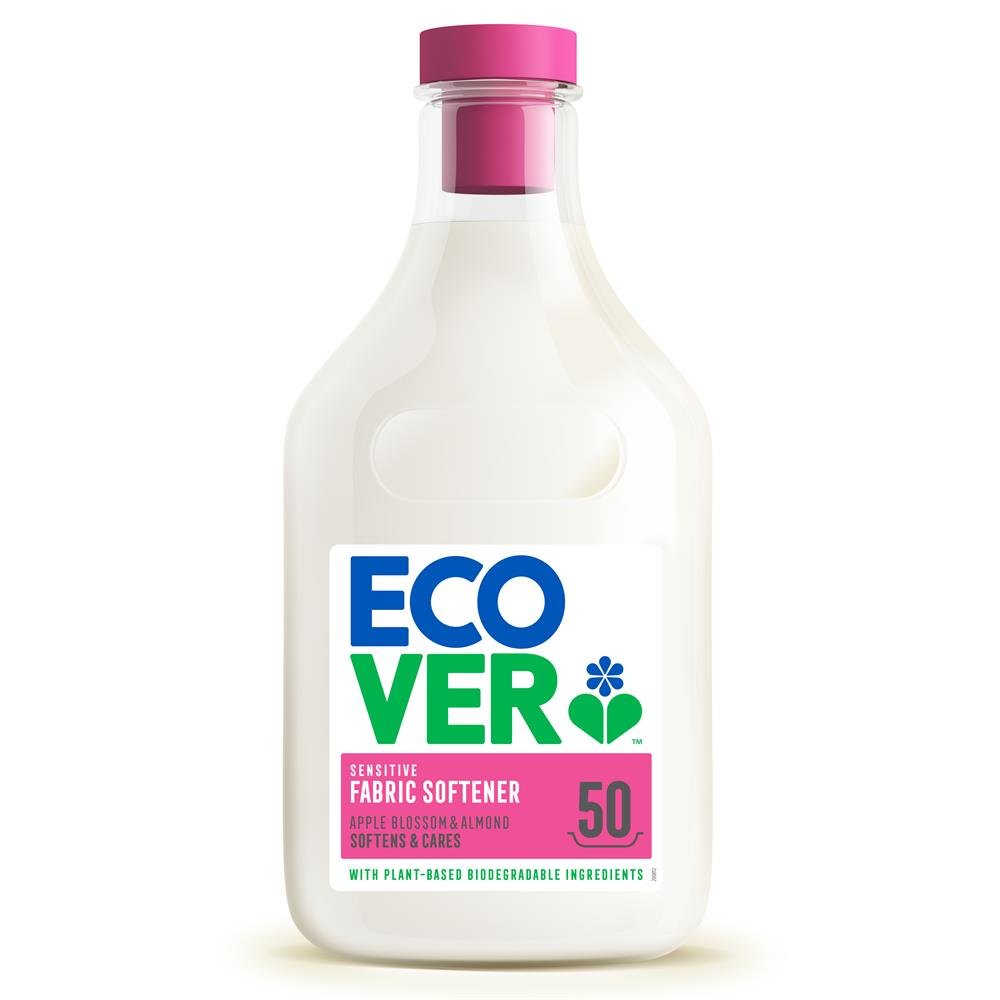 Apple Blossom & Almond Fabric Softener 50 Washes 1.5L - Eco Natural Products - Ecover - Fabric Softener