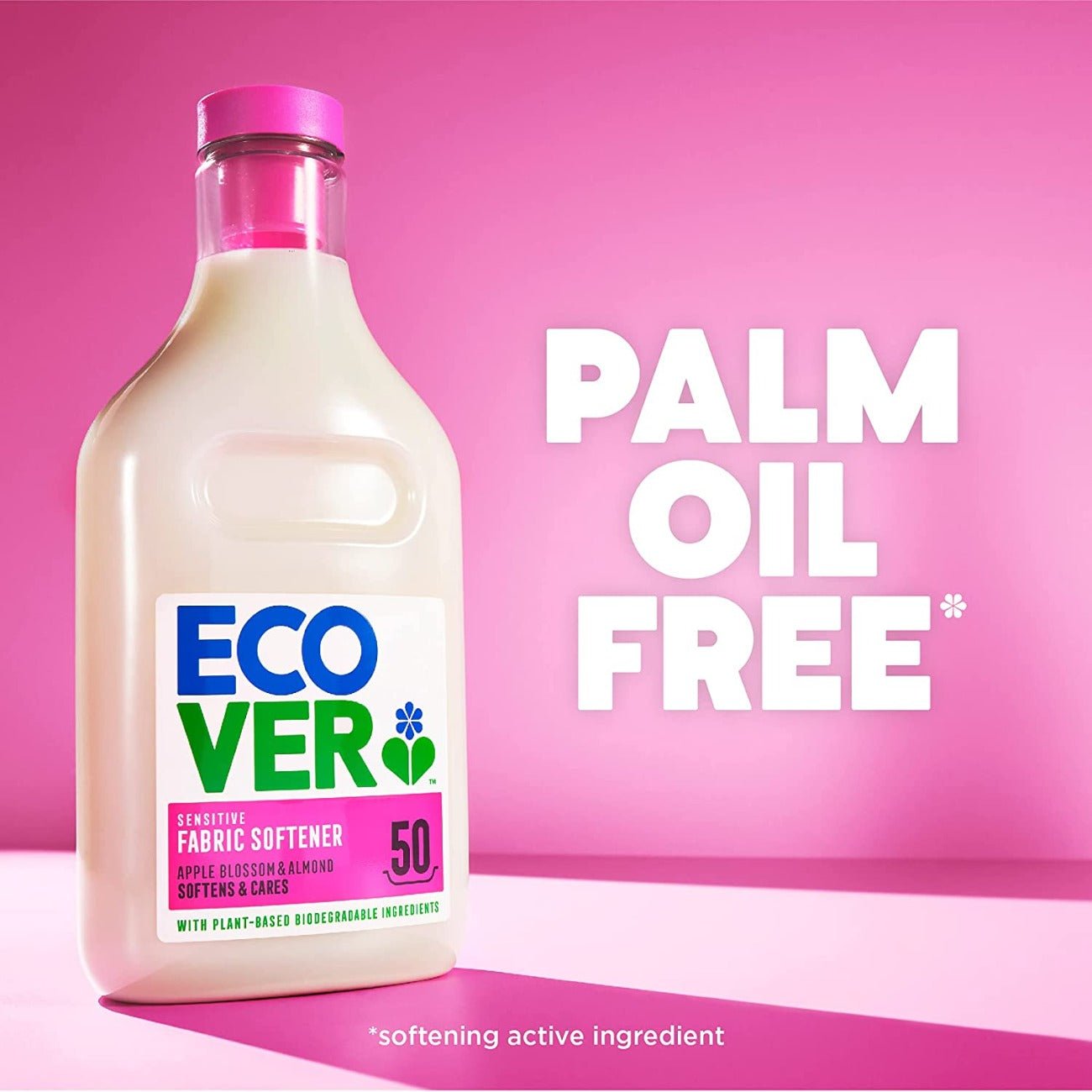 Apple Blossom & Almond Fabric Softener 50 Washes 1.5L - Ecover - Fabric Softener - Eco Natural Products