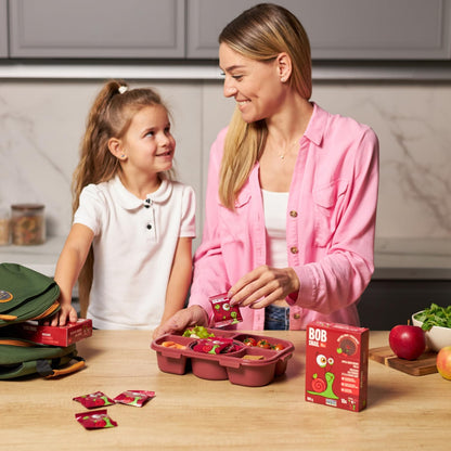 Apple - Cherry Fruit Rolls 100g - Bob Snail - Fruit Snacks - Eco Natural Products