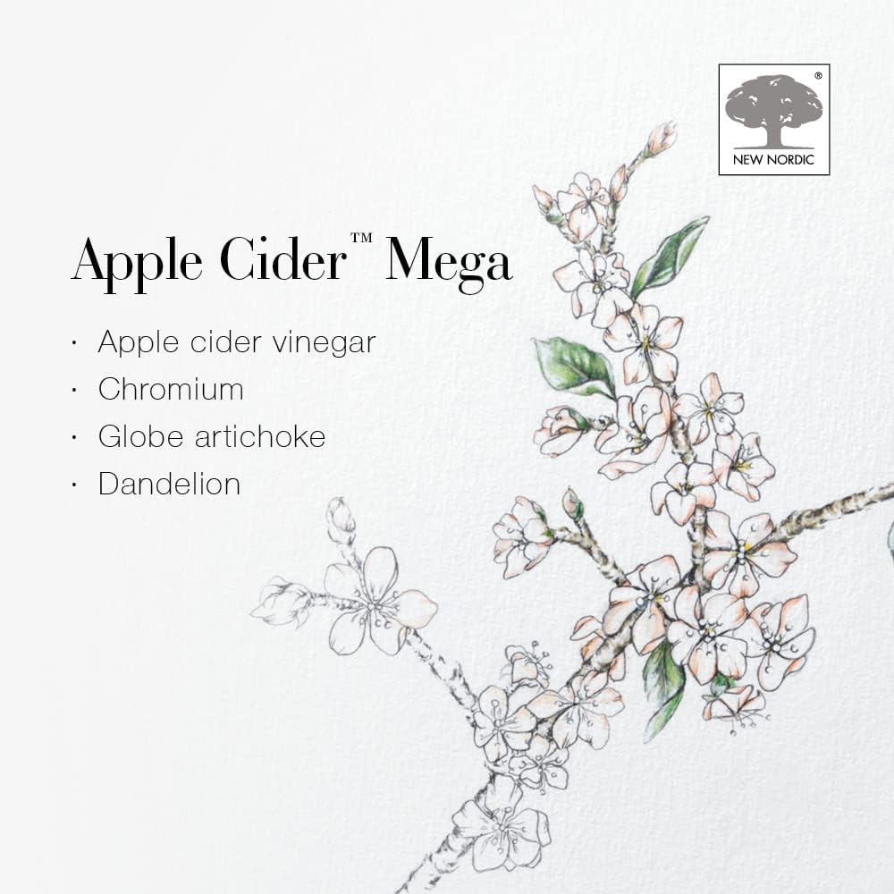 Apple Cider Mega Strength 30 Tablets - New Nordic - Food supplements - Eco Natural Products