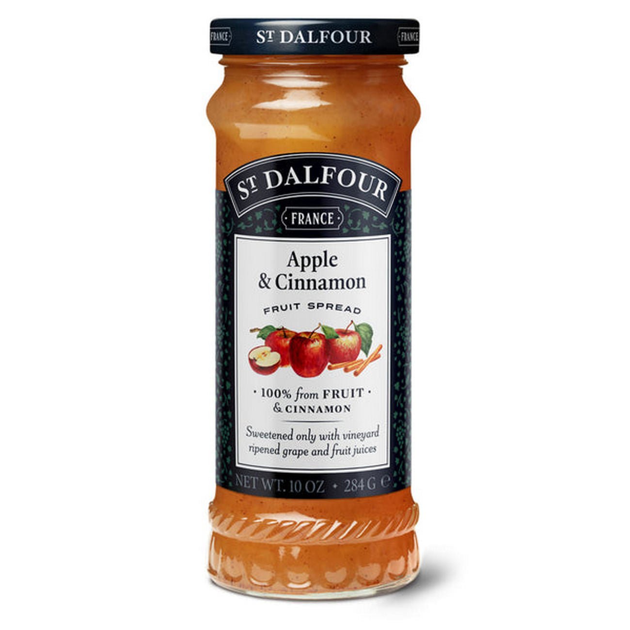 Apple & Cinnamon Fruit Spread 284g - Eco Natural Products - St Dalfour - Fruit Spread