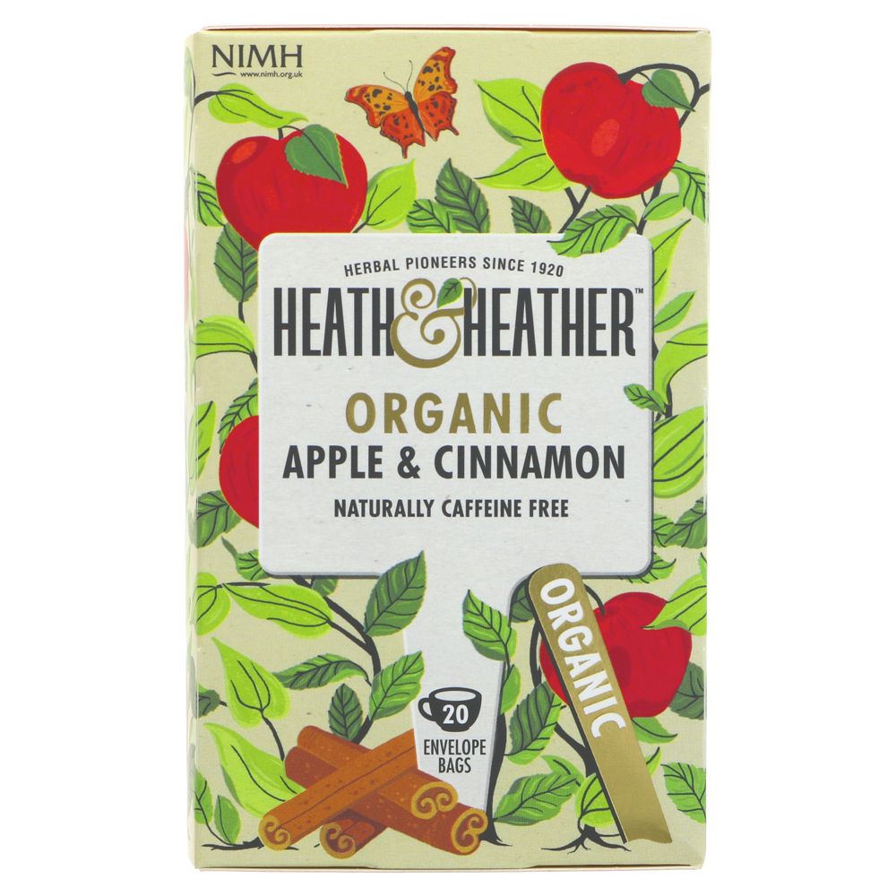 Apple & Cinnamon Infusion 20 Bags - Heath & Heather - Infusion - Eco Natural Products